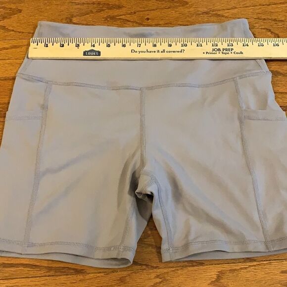 Size large lavender biker shorts - Picture 3 of 7